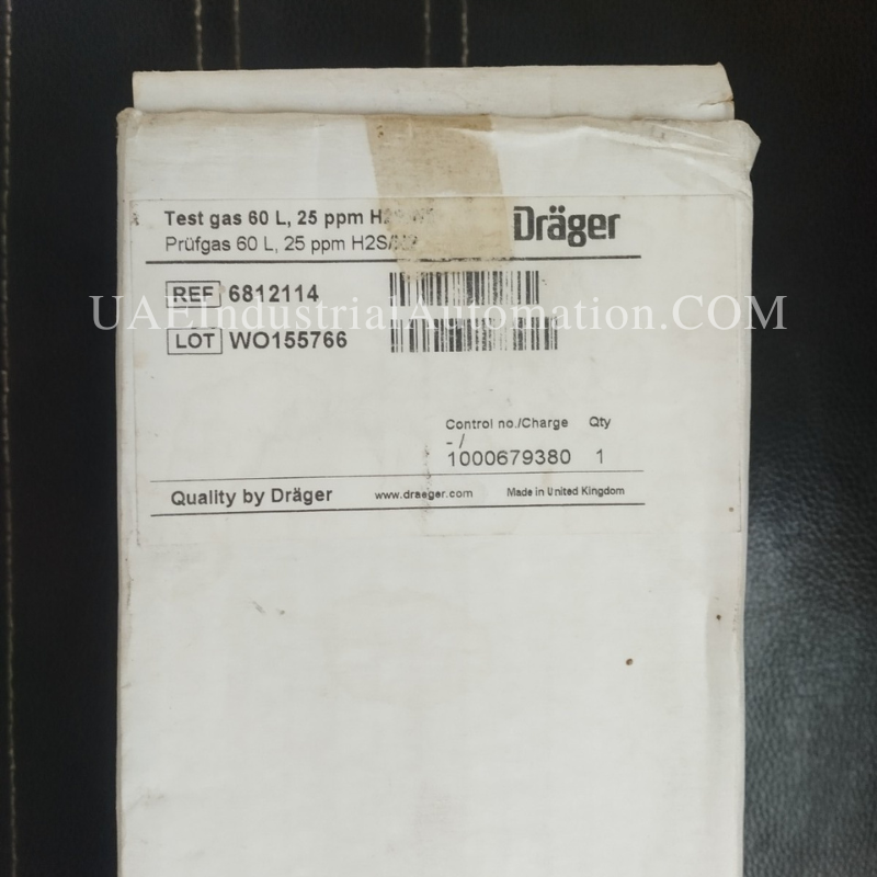 Draeger Calibration Gas Cylinder 6812114 Price in Dubai UAE