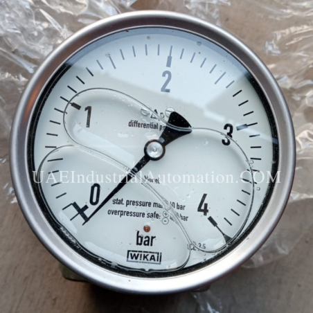 WIKA Germany Differential Pressure Gauge 4 Bar Price in Dubai UAE