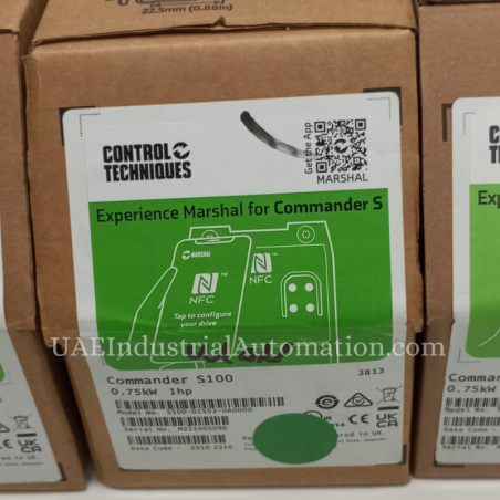 Nidec Commander S VFD | 0.75kW (1 HP) Single Phase AC Drive for Motors (S100-01S53-0A0000)