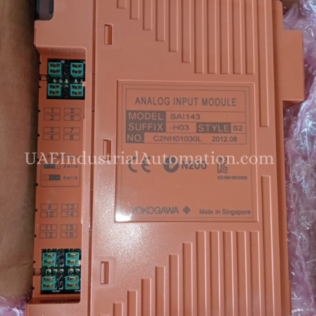 Yokogawa Analog Input Module SAI143 Best Price in Dubai UAE