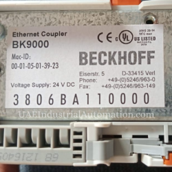 BECKHOFF BK9000 Ethernet TCP IP Bus Coupler Price in Dubai UAE