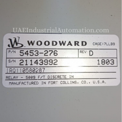 Woodward 5453-276 Relay-5009 FT Discrete in Price